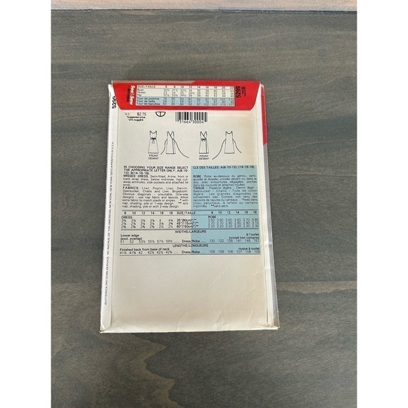 See and Sew Vintage Uncut Misses Dress Size 14/16/18 Pattern No 5299 - Picture 3 of 7